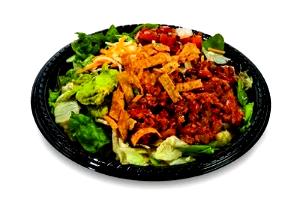 1 Salad Salad, Half Size, Baja Chili Salad