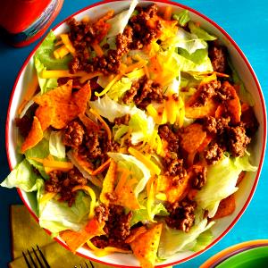 1 Salad Salad, Taco, Regular - Ground Beef