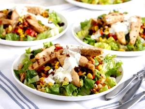 1 salad South Western Chicken Fajita Salad