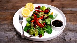 1 Salad Teriyaki Veggies Salad