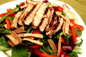 1 salad Warm Asian Glazed Chicken Salad