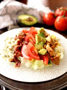 1 salad with 1 pouch of dressing (287 g) Cobb Salad