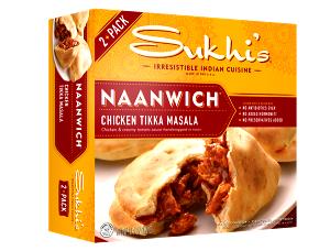 1 sandwhich (227 g) Chicken Tikka Masala Naanwich