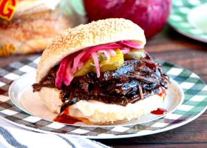 1 sandwhich Smoked Brisket Sandwich