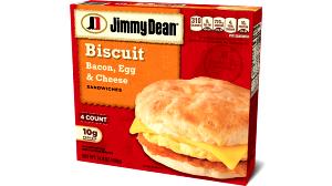 1 sandwich (102 g) Bacon, Egg & Cheese Biscuit Sandwich