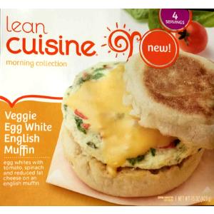 1 sandwich (106 g) Veggie Egg White English Muffin