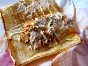 1 sandwich (109 g) Bacon Ranch Chicken Flatbread Sandwich
