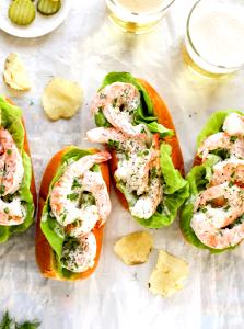 1 sandwich (11.25 oz) Summer Shrimp Salad Roll
