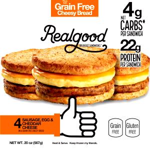 1 sandwich (123 g) Fully Cooked Breakfast Sandwiches