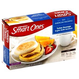 1 sandwich (123 g) Turkey Sausage English Muffin Sandwich