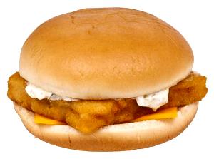 1 sandwich (124 g) Filet-O-Fish (No Tarter Sauce)