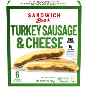 1 sandwich (125 g) Turkey Sausage & Egg Muffin