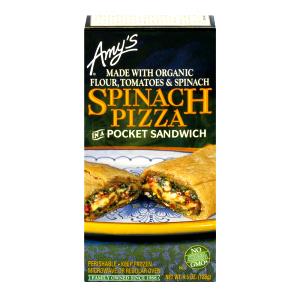 1 sandwich (128 g) Kitchen Spinach Pizza Pocket Sandwich