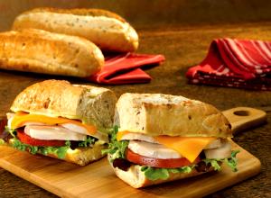 1 sandwich (13 oz) Boston Turkey Carver Sandwich