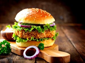 1 sandwich (13 oz) Fit-Fare Chicken Sandwich with Applesauce