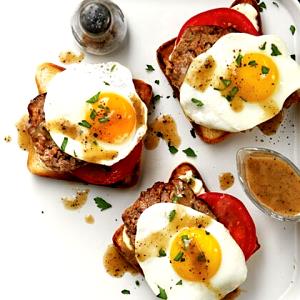 1 sandwich (13 oz) Meatloaf Open-faced Sandwich