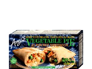 1 sandwich (142 g) Vegetable Pie in A Pocket Sandwich