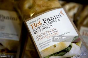 1 sandwich (145 g) Roasted Tomato & Mozzarella Panini