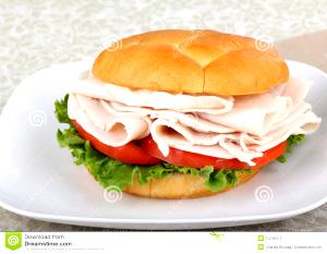 1 sandwich (173 g) Turkey & Cheese Sandwich