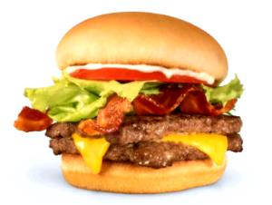 1 sandwich (175 g) Double Jr. Bacon Cheeseburger