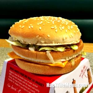 1 sandwich (178 g) Big Mac (No Cheese)