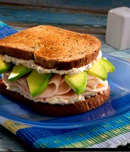 1 sandwich (179 g) Turkey & Cheese Sandwich
