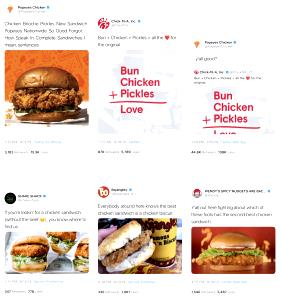 1 sandwich (183 g) Chicken Sandwich