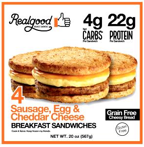1 sandwich (184 g) Classic Sausage, Egg and Aged Cheddar Breakfast Sandwich