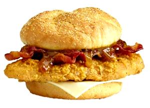 1 sandwich (190 g) Gold Rush Chicken Sandwich