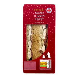 1 sandwich (190 g) Roasted Turkey & Sun-Dried Tomato Pesto on Soft Roll