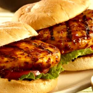 1 sandwich (192 g) BBQ Chicken Sandwich - Grilled