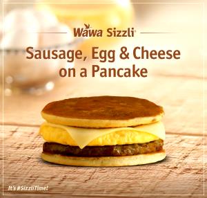 1 sandwich (193 g) Sizzli Pancake