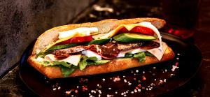 1 sandwich (198 g) Turkey & Cheese Pita