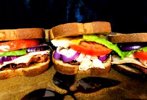 1 sandwich (198 g) Turkey Sandwich
