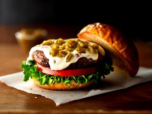 1 sandwich (204 g) Grilled Chili Cheeseburger Sandwich