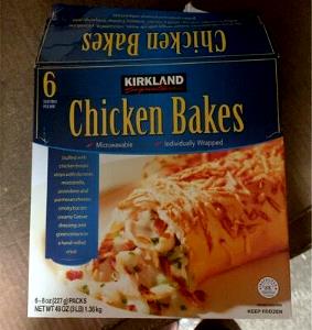1 sandwich (227 g) Chicken Bakes