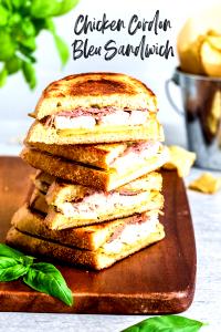 1 sandwich (230 g) Roast Chicken Cordon Blue Sandwich