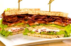 1 sandwich (230 g) Turkey BLT