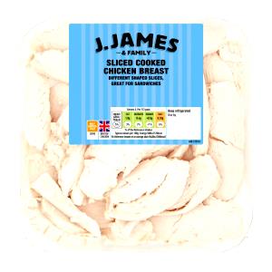 1 sandwich (240 g) Sliced Chicken Breast Sandwich