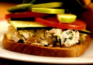 1 sandwich (240 g) Tuna Salad Sandwich