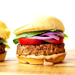 1 sandwich (241 g) Chipotle Turkey Burger