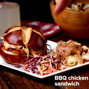 1 sandwich (242 g) BBQ Chicken Sandwich