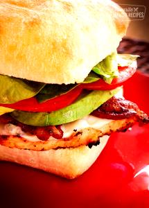1 sandwich (242 g) Grilled Chicken Sandwich