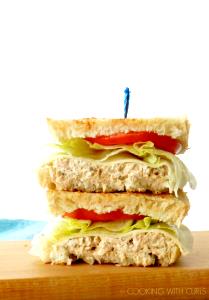 1 sandwich (242 g) Tuna Salad on Grilled Sourdough
