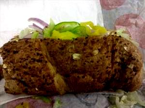1 sandwich (247 g) 6" Orchard Chicken Salad