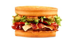 1 sandwich (248 g) Spicy Sriracha Burger