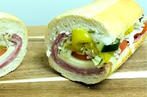 1 sandwich (253 g) Spicy Italian Sub