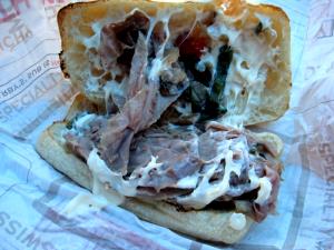 1 sandwich (254 g) Philly Beef Toasted Sub