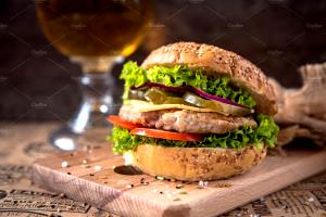 1 sandwich (257 g) Flame Grilled Chicken Burger