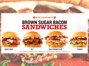 1 sandwich (262 g) King